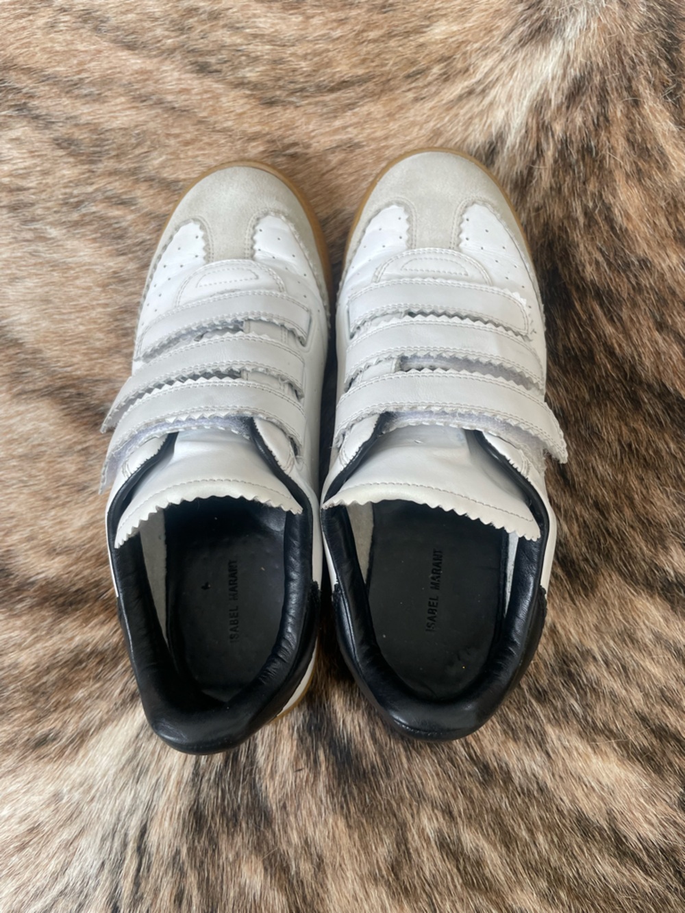 Isabel Marant Beth Sneakers White FR40 US 8.5 - 9 - Picture 5 of 6